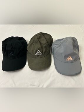 Adidas women’s hat bundle.